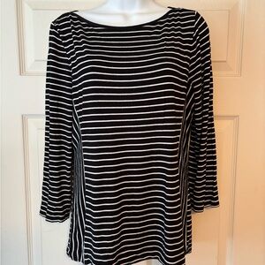 White House Black Market Striped Top